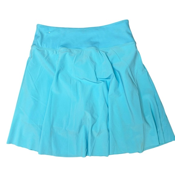 NWT Nike Dri-Fit Long Pleated Golf Skort Tennis Skirt DX1425-416 Blue Women M - Picture 2 of 7